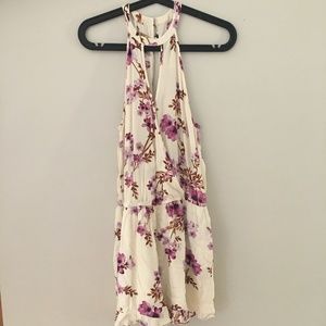 Flower Pattern Romper